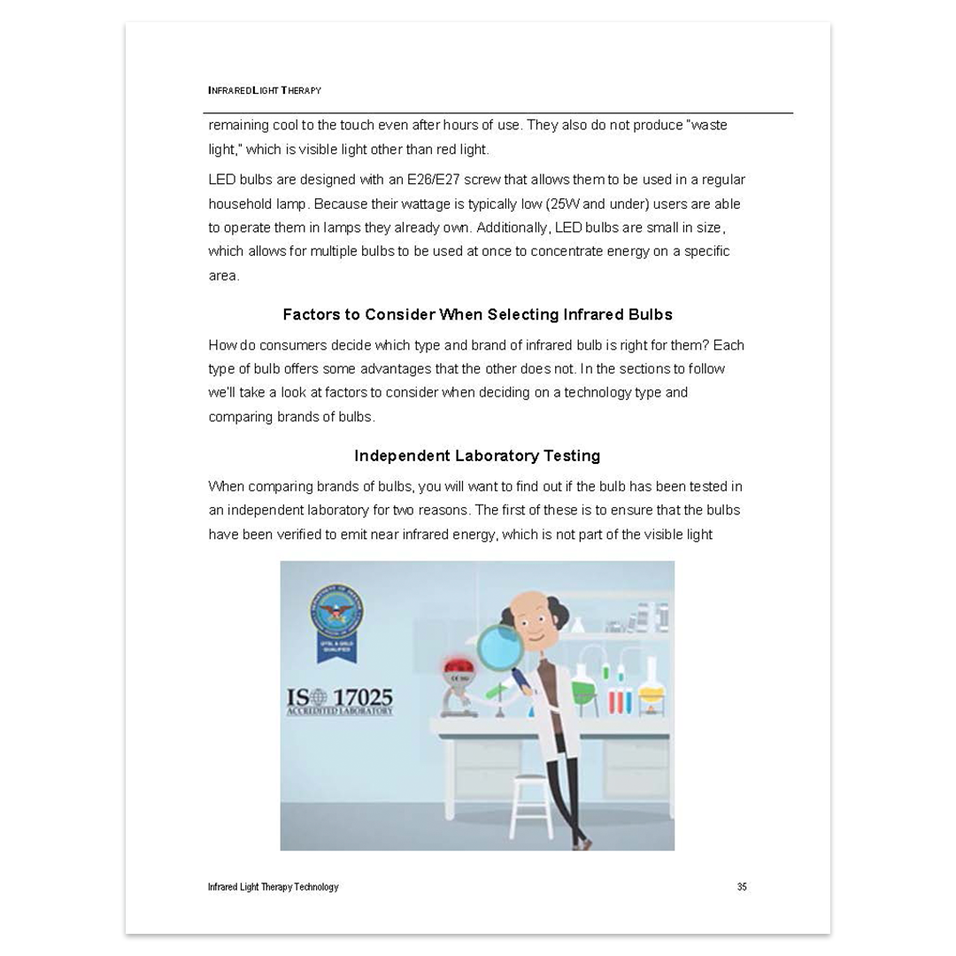 Infrared Light Therapy for Recovery, Fitness, Skin Care, and Total-Body Wellness