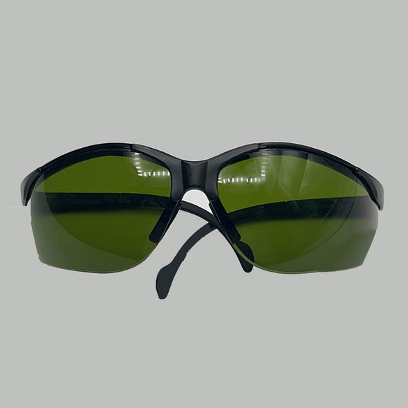 infrared filtering eyewear for use with near infrared heat lamp bulb for infrared lamps and infrared saunas