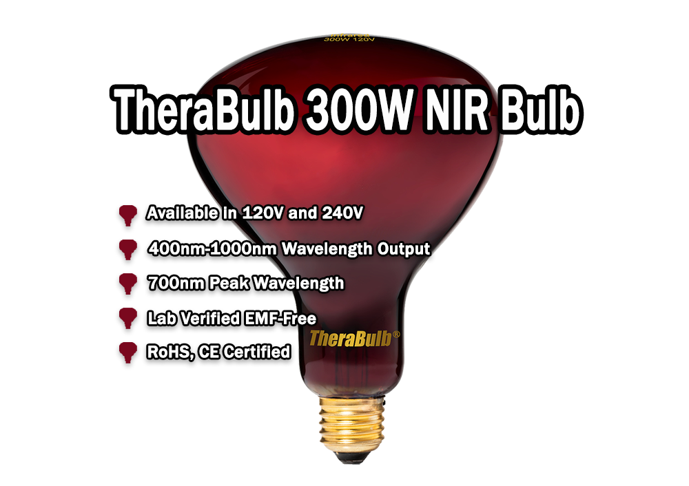TheraBulb's new 300W near infrared bulb