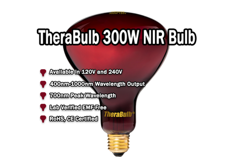 TheraBulb's new 300W near infrared bulb