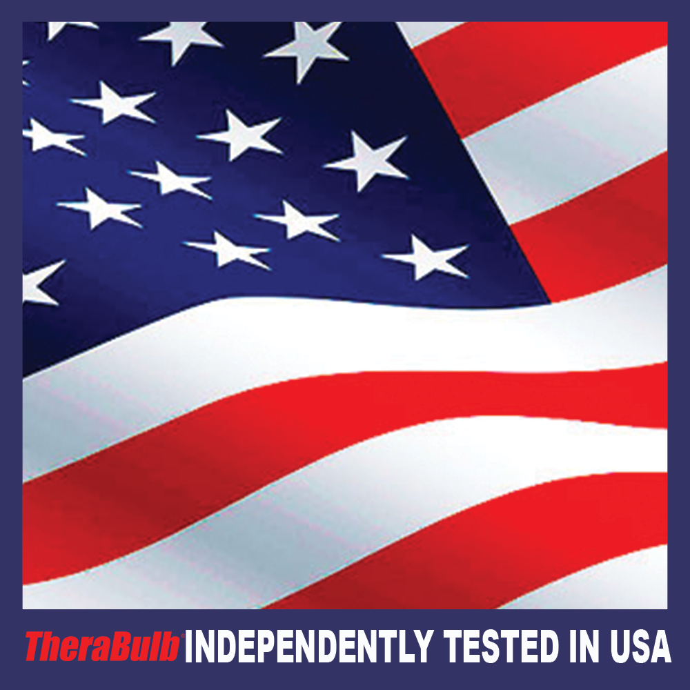 TheraBulb Receives Lab Certification for Near Infrared Bulbs