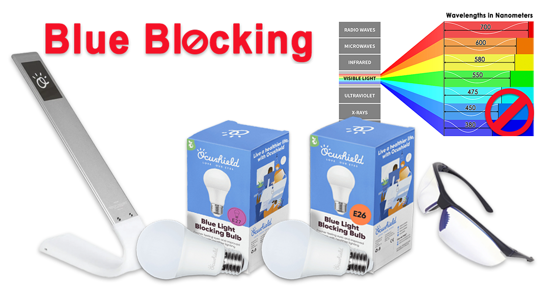 Blue Blocking Bulbs and Products