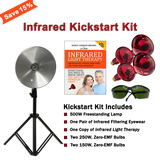 TheraBulb Near Infrared Incandescent Heat Lamp Kickstart Kit-Freestanding