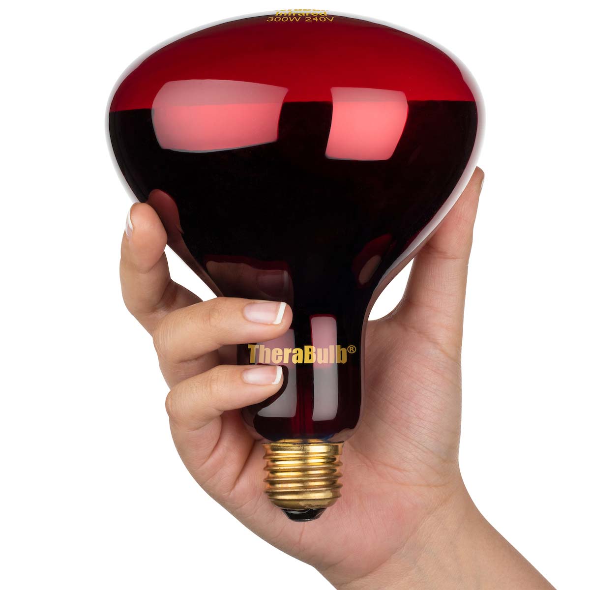 300W Near Infrared Heat Bulb 240V Europe, Asia, Africa & Oceania | TheraBulb