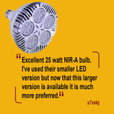 25W Near Infrared LED Bulb Universal Voltage | TheraBulb