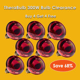 TheraBulb 300W Near Infrared Bulb 8-Pack