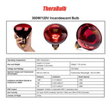 TheraBulb 300W Near Infrared Bulb 4-Pack
