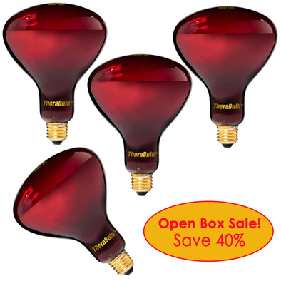 120V/300W  Near Infrared Bulb - Pack of 4 - Open Box