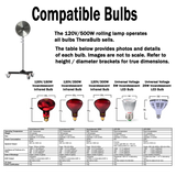 500W Rolling Lamp