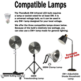 5W Near Infrared LED Bulb Universal Voltage | TheraBulb