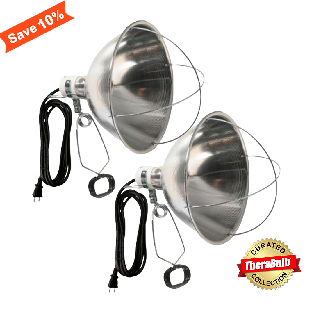 300W Clamp Lamp - Pack of Two