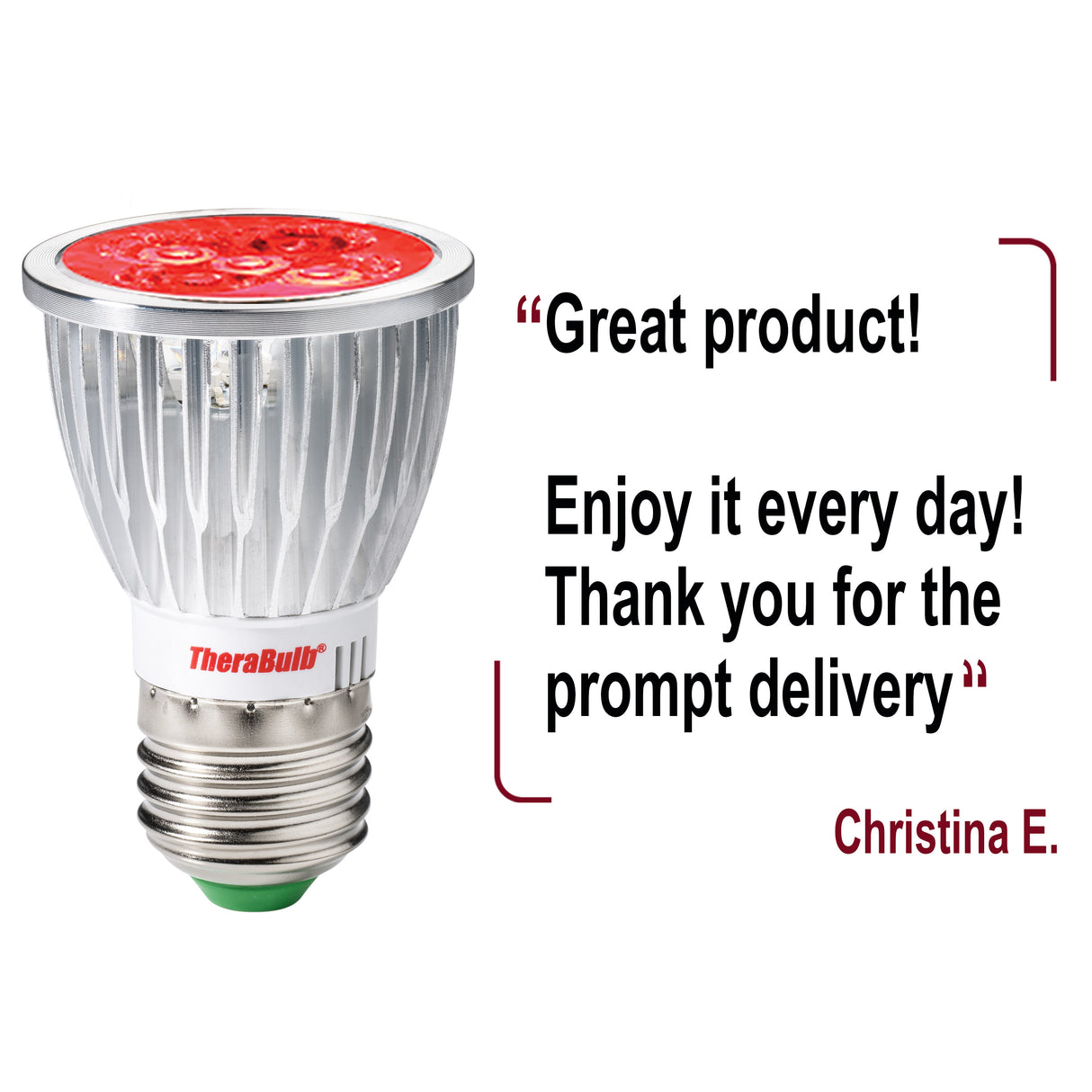 5W Near Infrared LED Bulb Universal Voltage | TheraBulb