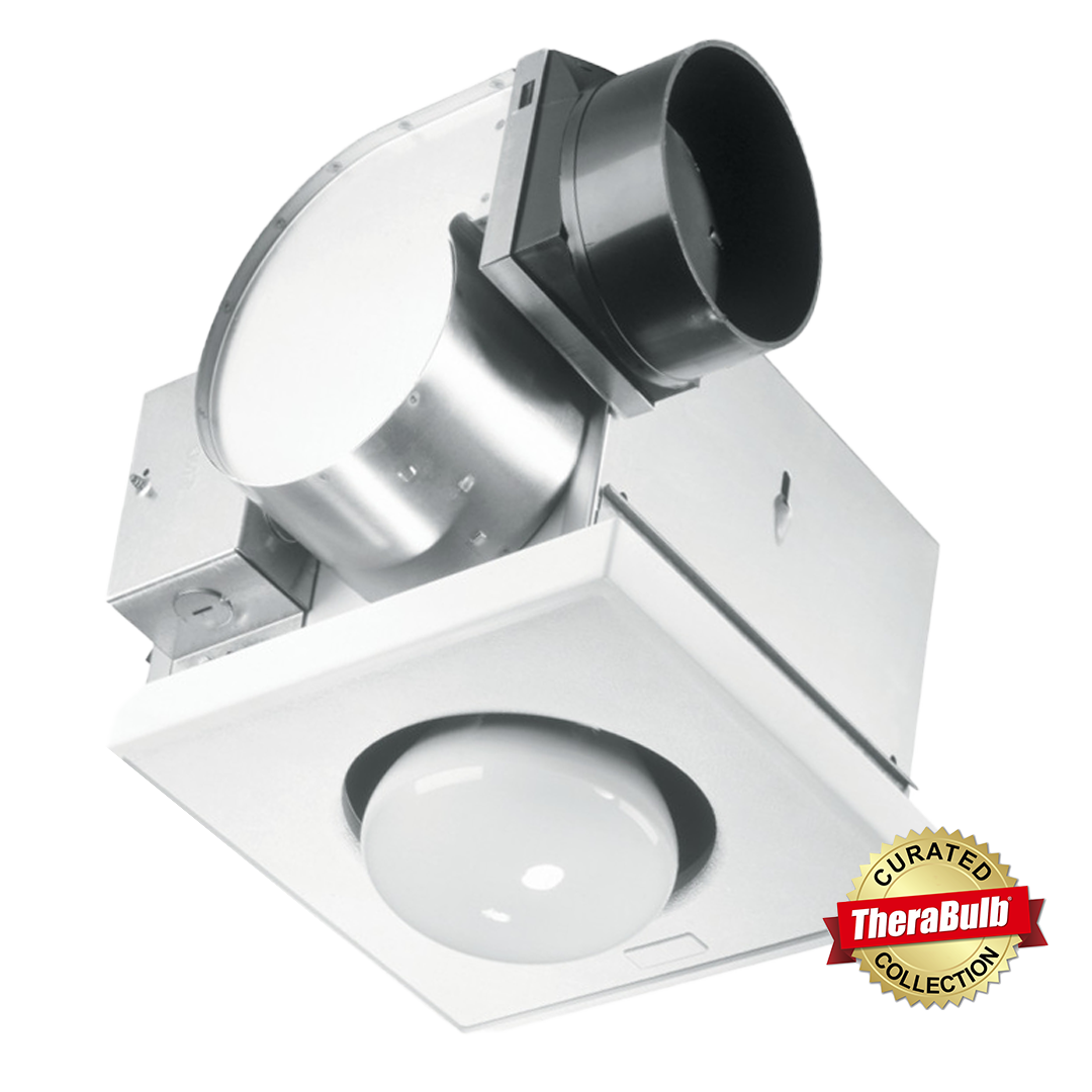 250W Infrared Heater-Ventilation Fan, 1 Bulb