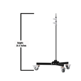 Rolling Stand Add-On for 500W Freestanding Lamp