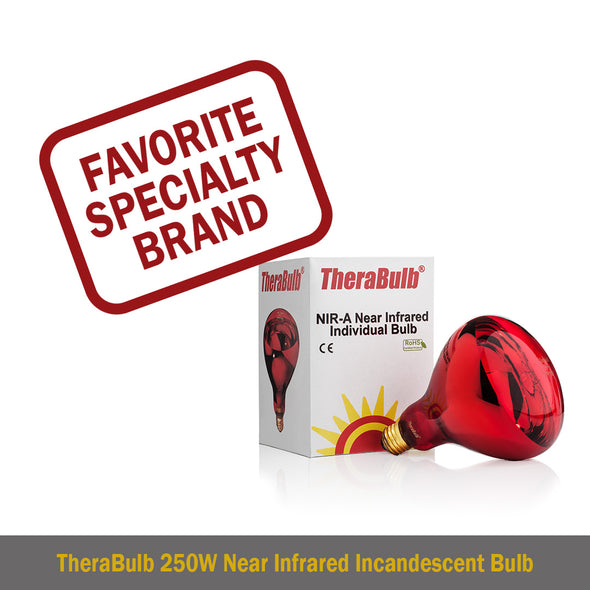 120V/250W  Near Infrared Bulb - Pack of 4 - Open Box