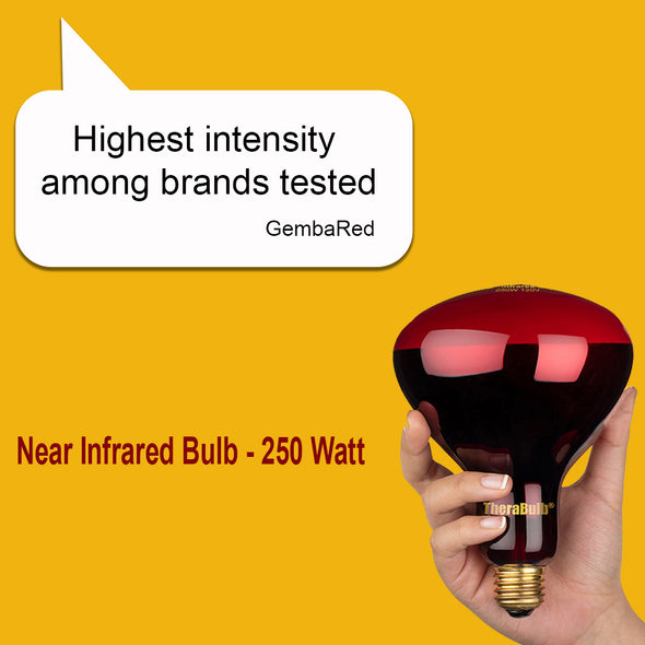 120V/250W  Near Infrared Bulb - Pack of 4 - Open Box