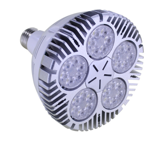 Universal voltage, 25W lab-certified LED red light / near infrared bulb for wellness and sauna use. 