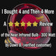 300W Near Infrared Heat Bulb 240V Europe, Asia, Africa & Oceania | TheraBulb