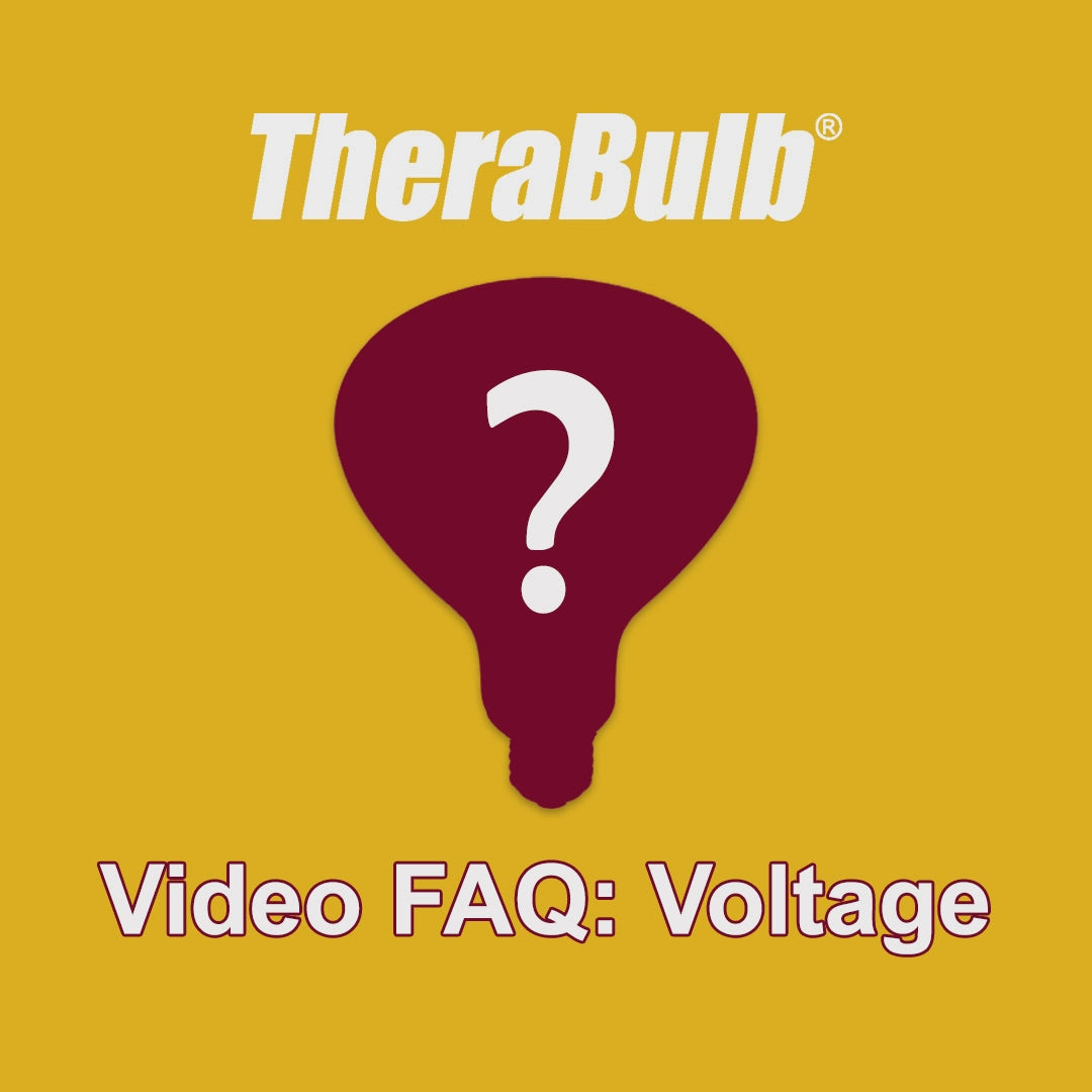 TheraBulb 300W Near Infrared Starter Kit-240V